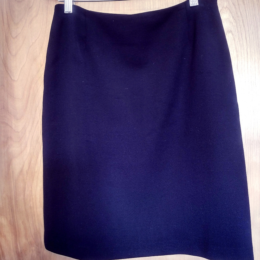 Ralph Lauren Collection classic black skirt